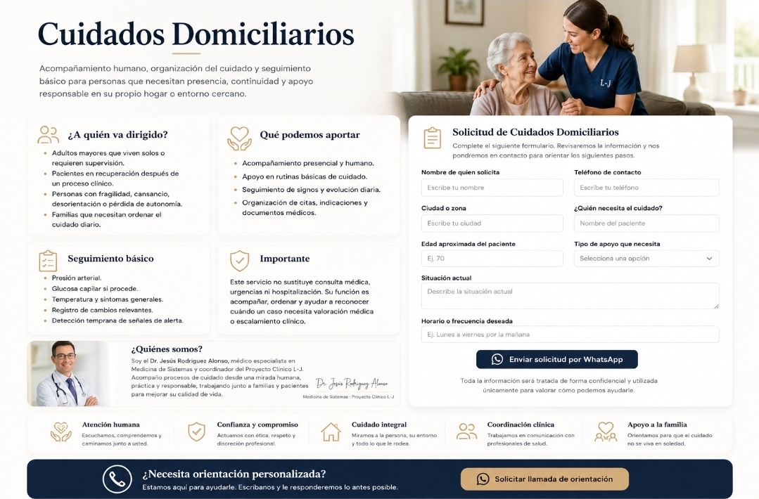 Cuidados Domiciliarios